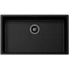 Foster 1157 853 Lavello da Incasso 1 Vasca Monovasca 750 x 440 mm sottotop Serie KE Black Fumè Acciaio Inox PVD Black Fumè 1157853