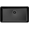 Foster 1870 853 Lavello da Incasso 1 Vasca Monovasca 756 x 426 mm sottotop Serie S400 Black Acciaio Inox PVD Black 1870853