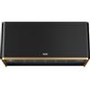 Franke Mythos Masterpiece FMYW 80 KL - 335.0729.962 Cappa a Parete 80 cm con tecnologia K-Link finitura Black Matt con Anello Gold