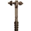 WheatThrive Chiave per mandrino, chiave a cricchetto, chiave a cricchetto 2 in 1, strumento a sgancio rapido, design a doppia estremità per una foratura efficiente, struttura compatta in lega per fai