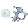 ITrvcaY Gruppo ingranaggio a vite senza fine della pompa 'olio adatto for il kit oliatore for motoseghe 925 GS260 50160207(Oil pump and worm)