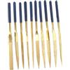 KITANDOVE Set Di 10 Lime Ad Ago Rivestite Diamantate Per Gioielli in Pietra Legno Osso Ecc Strumenti Manuali Per Intaglio Riparazione Hobby