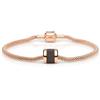 BERING Bracciali da donna in oro rosa - Collezione Arctic Symphony con acciaio inossidabile - LYK2-R-ME-190