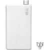 KEITH Fiaschetta portatile in titanio Hip Flask piccola bottiglia d'acqua per whisky, liquore e alcool con imbuto, attrezzatura da campeggio (200 ml Ti9307)