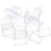 PATIKIL 24 Pezzi 3,2ml Palette di Acquerelli Vuote Plastica Adatte | per Acquerelli Oli e Pittura Acrilica, Custodia da Viaggio Trasparente, per Acquerelli
