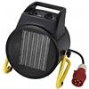 WARMTEC Termoventilatore con termostato 5000W - Stufa Elettrica per Garage, Officina - Riscaldatore PTC Basso Consumo, Angolo di inclinazione regolabile, protezione contro il surriscaldamento