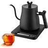 BAKENLON Bollitore Elettrico a Collo di Cigno 1 L,1000 W Bollitore intelligente a Collo di Cigno con Controllo a 7 Temperature&Funzione Mantenimento Caldo,Riscaldamento Rapido per la Preparazione di Tèe Caffè