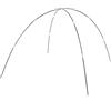 ZYWUOY Asta per tenda, 2 pezzi, 3. Asta per tenda pieghevole in fibra di vetro, adatta per campeggio, viaggi, spiaggia, tenda di supporto