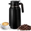 PORFOYO Thermos Da 2 L: Bollitori Sottovuoto Isolati 304 in Acciaio Inox a Doppia Parete, Caraffa Termica per Bollitori Teiere E Caffettiere Bricco Termico per Mantenere Calde Le Bevande