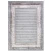 Mazovia Grande Tappeto Soggiorno 200x300cm Crema Antracite Classico Morbido | Tappeto per Camera da Letto Ufficio Sala da Pranzo Ingresso Beige Antiallergico Facile da Pulire Adatto Agli Animali Moderno