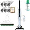 DG Service VORWERK FOLLETTO VK7s ORIGINALE NUOVO - Aspirapolvere SENZA FILI con Spazzola, Batteria, Caricabatteria, 6 Sacchetti, 6 Dovina - GARANZIA 2 ANNI (Dotazione Completa + Lavapavimenti SP7)