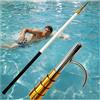 Generic Gancio di Salvataggio Regolabile，Asta Telescopica per Piscina, Gancio E Asta in Lega di Alluminio Resistente, Attrezzatura di Salvataggio Specifica(White,4M/13.1FT)