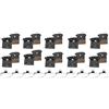 KUAWDON Pastiglie dei Freni A Disco della Bici Misura per Shimano J04C J05A MTB Hydarulic Pastiglie dei Freni della Bicicletta della Strada di Montagna(BL-02S 6Pair)