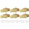 PMAGSYQ Pastiglie Freno a Disco MTB Adatte per Shimano D02S Pastiglie Freno idrauliche Pastiglie Freno Bici Adatte per M9120 M820 M810(Copper-Based 8Pairs)