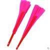 CIGPKLO Ventaglio di Danza 2 PCS Plastic Ribs Tessuto Belly Dance Mulan Fan 16 (41 cm)(Red,1pcs Right 1pcs Left)