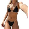Generico Costume Donna Bikini, Costume da Bagno Donna Due Pezzi, Bikini Spiaggia per Costume Bagno A Due Pezzi con Ritagli Civettuoli Costume Bagno Estivo Resort per Sicurezza E