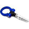 PMAGSYQ Gancio di Traino Adatto per BMW Universal Racing Gancio di Traino Anteriore Posteriore per Auto Rimorchio Barre di Traino YC100397 2 Pollici Sfera per Traino(Green)