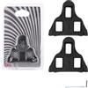 Caswynlife Tacchetti regolabili per bici da strada a 6 gradi con fissaggio a tre bulloni, clip per pedali da ciclismo con design flottante, per MTB e bici da strada, sistema di bloccaggio in nylon+TPU