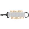 INOOMP Porta Tee da Golf in Plastica Sottile e Compatto Organizzatore per Golf Ball per Pratica e Gara