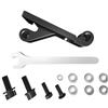 EGUIAS Adattatore Freno Bici con Montaggio Piatto IS Mount 160mm 180mm Rotori Adattatore Pinza Freno MTB per Telaio Forcella Bicicletta Freno a Tamburo per Bicicletta Biciclette Tamburo