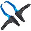 PMAGSYQ Leve Freno MTB Cantilever in Lega di Alluminio Mountain Bike Bicicletta Maniglia Meccanica a Ferro di Cavallo V(Blue)
