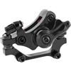 NHABXGDS Biciclette Tamburo Freno Posteriore Freno a Tambur MTB Set Freni A Disco Pinza Freno A Disco Tubo Idraulico Cavo 140mm 160mm Rotore della Bicicletta 22.2mm Leva Freno(Rear calliper)