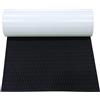 LCKKJHG Tavola da Surf in Schiuma Eva 2400 * 410 * 5mm Tappetino da Surf for trazione su tavola in Schiuma Eva for Pavimenti di Barche, Tappetino Antiscivolo for Yacht, for Kayak, Barca Pesca(Black)