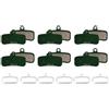 KUAWDON Misura per Shimano D02S N03A Pastiglie Freno MTB Pastiglie Freno a Disco Resistenti all'Usura Pastiglie Freno a Disco Hydarulic in Ceramica(Ceramic 8Pairs)