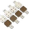 PMAGSYQ 4 Paia di pastiglie Freno per Bicicletta Adatte per pastiglie Freno a Disco con Supporto in Acciaio Color Argento Magura MT5 MT7