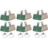 PMAGSYQ Misura per Shimano B01S B05S Pastiglie Freno MTB Pastiglie Freno a Disco Resistenti all'Usura Pastiglie Freno a Disco Hydarulic in Ceramica(Ceramic 4Pairs)