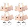 EGUIAS Pastiglie freno bici Pastiglia freno a disco idraulico adatta per B01S B05S Parte freno bici da strada adatta per Shimano MT200 M535 Freno a Tamburo per Bicicletta Biciclette Tamburo(Sintered 8Pairs)