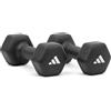 Adidas - Set di manubri in neoprene 2 x 5 kg