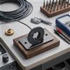 Caswynlife Sensore di pedalata assistita per bici elettrica, 12 sensori magnetici per conversione bici elettrica, sensore di misurazione della velocità sul lato sinistro, design a disco magnetico