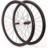 QHYRZE Set di Ruote for Biciclette 700C, Cerchi for Bici Ultraleggeri A Doppia Parete in Lega di Alluminio 38mm di Altezza, Ruota for Bici da Corsa A Sgancio Rapido