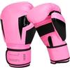 Generic Guantoni da boxe - Guanti da sparring ammortizzanti, 26,4 x 14,5 cm, in poliuretano traspirante, per donne, uomini, adulti, adolescenti, kickboxing, MMA, allenamento, marziali, combattimento