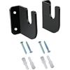 WOVEBIUS Organizer per skateboard Save Place, supporto per longboard, nero, 8,5 x 8 cm