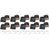PMAGSYQ Pastiglie Freno a Disco in Ceramica per Bicicletta Adatte per Shimano H03A D03S Pastiglie Freno idrauliche MTB Adatte per M640 M820 M8120(BL-04S 10Pair)