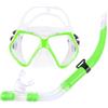 Generic Occhialini da snorkeling regolabili anti-perdite con vista panoramica