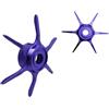 NexRen Manopola di ricambio in metallo con sistema frenante a sei stelle per mulinelli Daiwa Baitcasting, inclusi e modelli (viola notte scuro)