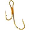 CVHfhjTG ami da Pesca, Ami da Pesca 20 Pezzi Doppio Amo Acciaio ad Alto tenore di Carbonio Amo spinato Dorato Luccio Trota Pesce persico con Anelli for la(1)
