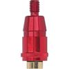 Stylebest Connettore Pod per Canna da Pesca da 8 Mm Adattatore Antiribaltamento Leggero per Accessori da Pesca Lega di Alluminio 1 unità (Nera)
