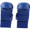 Generic Guantoni da Boxe Karate Hand Protector Comodi da Allenamento per Arti Marziali Blu M/L Confezione da 2 (M)