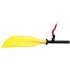JEWEDECO Guinzaglio Elastico in Nailon per Pagaia da Kayak e Canoa Moschettone in Lega di Zinco, Robusto e Affidabile, per Rafting e Pesca, Lunghezza Estesa Fino a 110cm