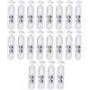 Generic 20 sonagli ponderati in acciaio perline esche esche esche accessori attrattore pesce