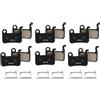 KUAWDON Misura per Shimano A01S Pastiglie Freno idrauliche Resistenti all'Usura Pastiglie Freno MTB Adatte per pastiglie Freno a Disco M06 M07(Resin 10Pairs)