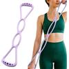 Generico Bande di resistenza con maniglie 6,8 Kg Elastico Figura 8 Silicone