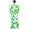 APOMNG Copri Testa per Putter da Golf Magnetico - Pelle PU Fatto a Mano - Adatto alla Maggior Parte dei Putter - Interno Morbido - Design Ricamato Accattivante,Bianca,L