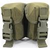 Gexgune Gilet tattico con doppia tasca porta granate - Nylon 1000D impermeabile, compatibile con MOLLE, cinghie regolabili e clip a sgancio rapido per softair, caccia, tiro