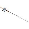 Keenso Set di Canne da Pesca Sul Ghiaccio Kit Portatile da Pesca Sul Ghiaccio con Mulinello in Metallo Canna da Spinning su da 75 Cm Galleggiante Ad Alta visibilità Canna da Invernale Completa per