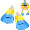 Generico Kids Diving Fins, Silicone Swim Flippers, Snorkeling Gear